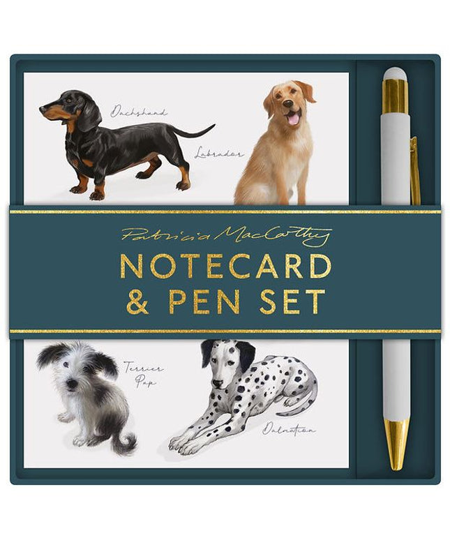 Set Tarjetas y Bolígrafo - Pat Mac Dogs