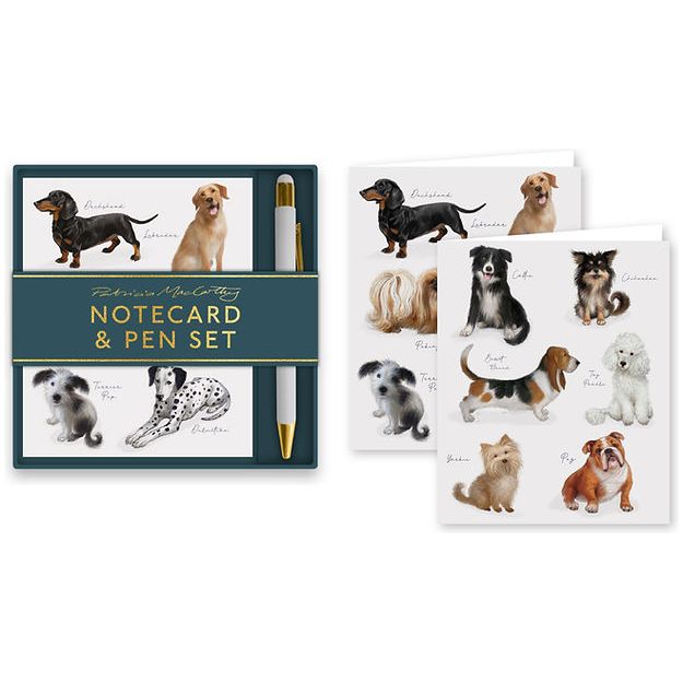 Set Tarjetas y Bolígrafo - Pat Mac Dogs