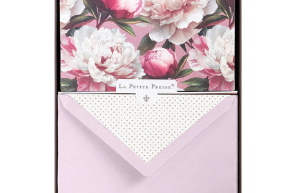 Set de 10 Tarjetas con Sobre - La Petite Presse Pivoine