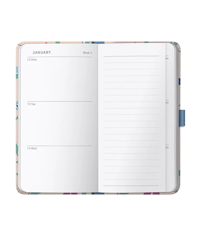 Agenda 2026 Slim Semana Vista 12M - Birds