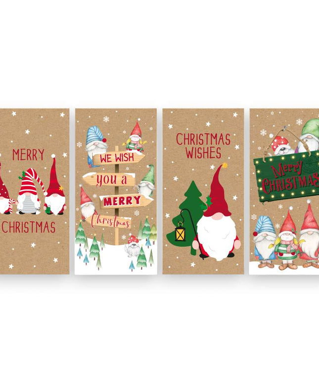 Set de 4 Sobre Billete Navidad - Cute