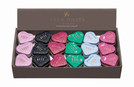 Caja Metalica Mini - Corazones Sara Miller
