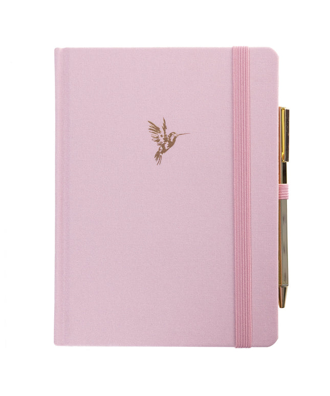 Libreta Composición con Boligrafo - Rosado