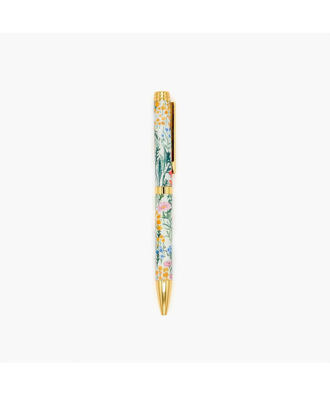 Bolígrafo Tinta Azul - Flora Floral