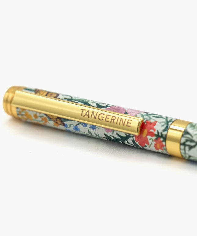 Bolígrafo Tinta Azul - Flora Floral