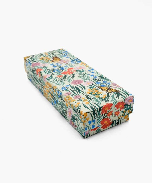 Bolígrafo Tinta Azul - Flora Floral
