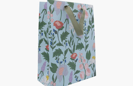 Bolsa Regalo Mediana - Flores Celeste