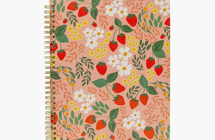 Cuaderno Universitario Cuadriculado TD - Frutillas