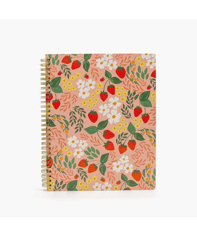 Cuaderno Universitario Cuadriculado TD - Frutillas