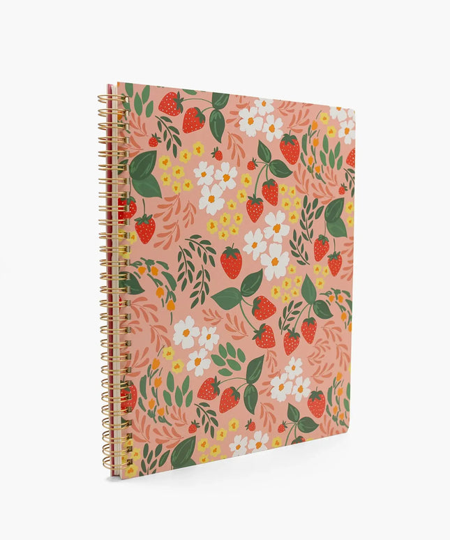 Cuaderno Universitario Cuadriculado TD - Frutillas