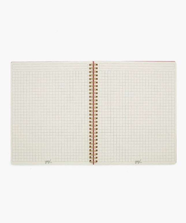 Cuaderno Universitario Cuadriculado TD - Frutillas