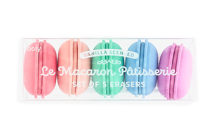 Set 5 Gomas Aromáticas Macarons