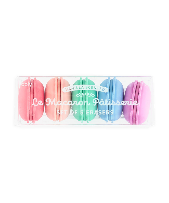 Set 5 Gomas Aromáticas Macarons