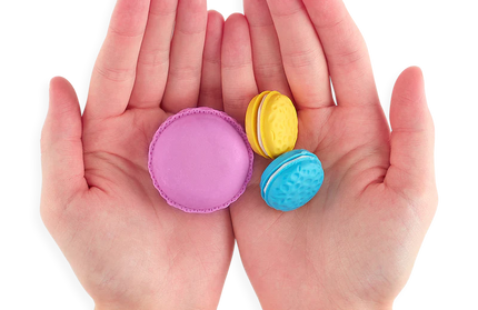 Set 5 Gomas Aromáticas Macarons