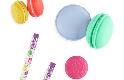 Set 5 Gomas Aromáticas Macarons