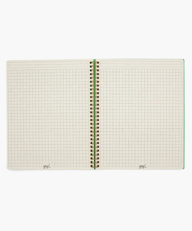 Cuaderno Universitario Cuadriculado TD - Perro Floral