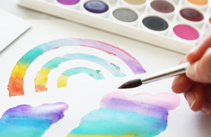 Acuarelas Lavables Multi Colores