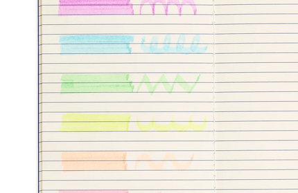 Set 6 Destacadores Oh! My Glitter