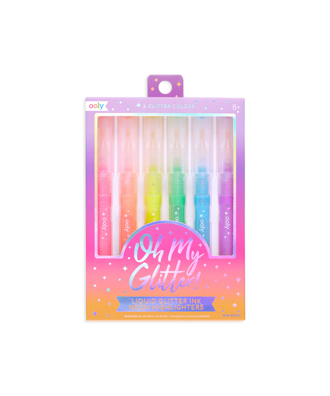 Set 6 Destacadores Oh! My Glitter