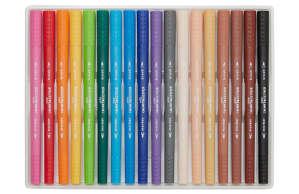 Marcadores Doble Punta Together - Set de 18