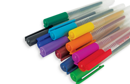 Lápices Gel Punta Fina 0.7 mm - Set de 12