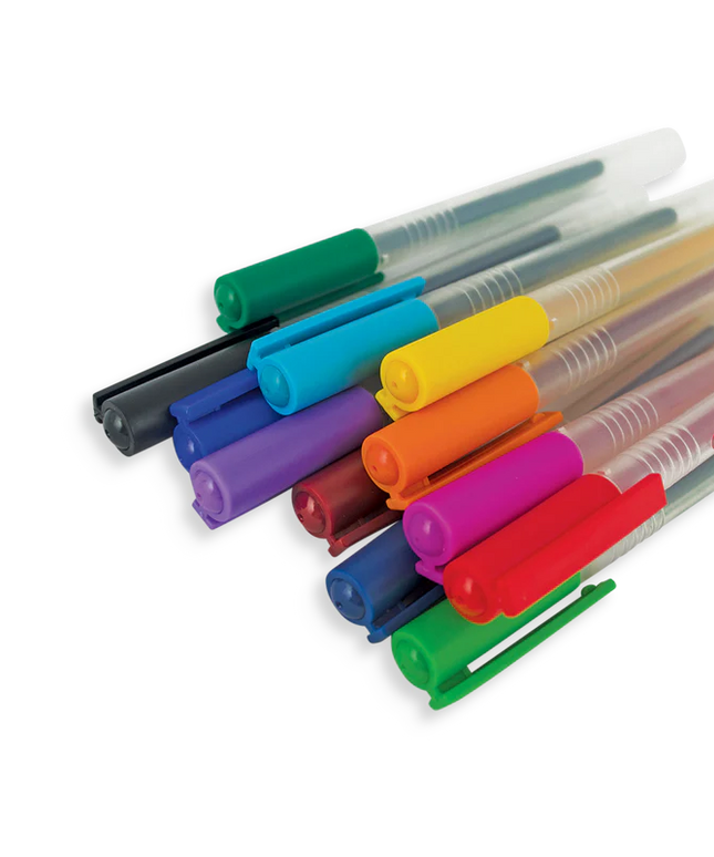 Lápices Gel Punta Fina 0.7 mm - Set de 12