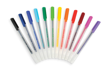 Lápices Gel Punta Fina 0.7 mm - Set de 12