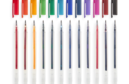 Lápices Gel Punta Fina 0.7 mm - Set de 12