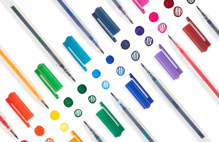 Lápices Gel Punta Fina 0.7 mm - Set de 12