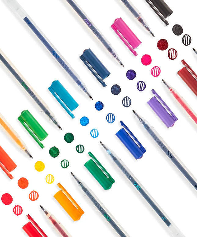 Lápices Gel Punta Fina 0.7 mm - Set de 12
