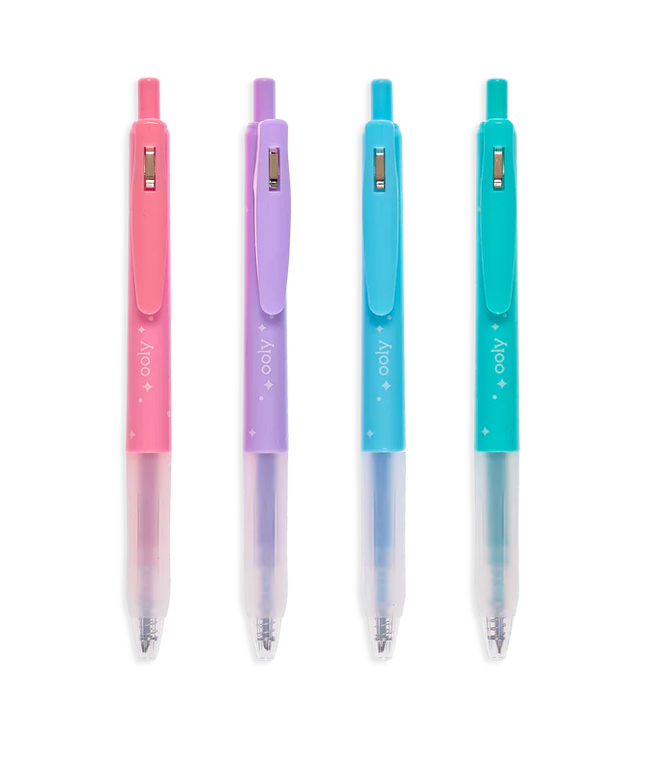 Lápices Gel Oh My Glitter - Set de 4