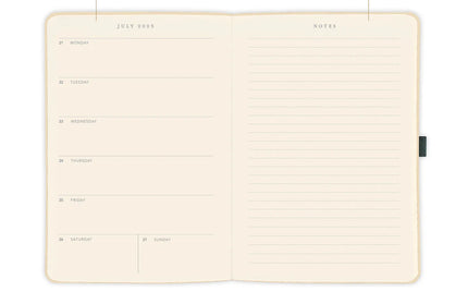 Agenda 2026 18M Semanal A5 - Blue Modern