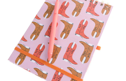Cuaderno Espiral Cowboy Botas