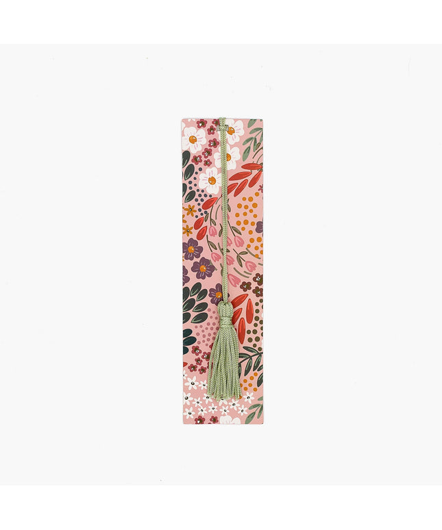 Marcapáginas - Flores Rosa