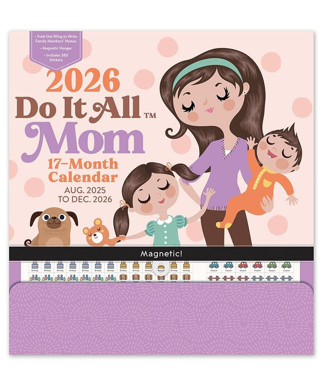 Calendario 2026 Pared 17M - Mom