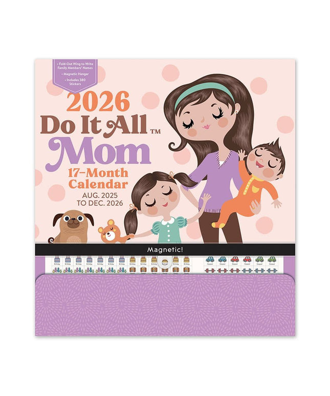 Calendario 2026 Pared 17M - Mom