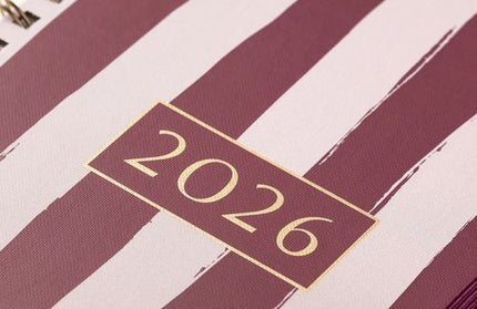 Agenda 2026 Mediana 12M Sem Vista - Rayas Borgoñas