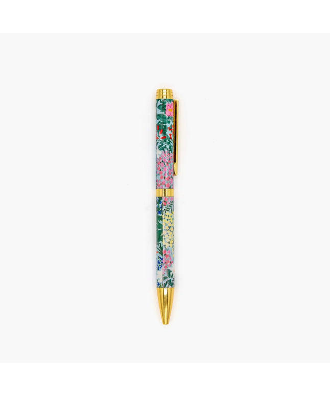 Bolígrafo Tinta Azul - Flora Follaje