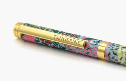 Bolígrafo Tinta Azul - Flora Follaje