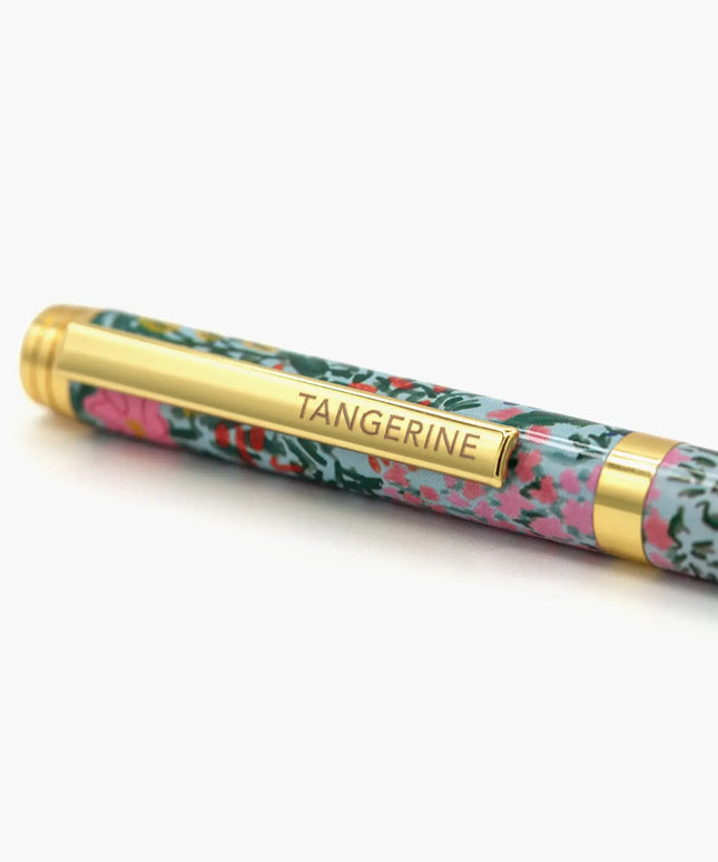Bolígrafo Tinta Azul - Flora Follaje