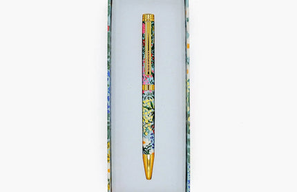 Bolígrafo Tinta Azul - Flora Follaje