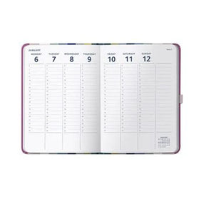 Agenda 2025 Mediana 12M Sem Vista - Navy