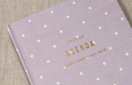 Agenda sin Fecha Semanal - Dot Blossom