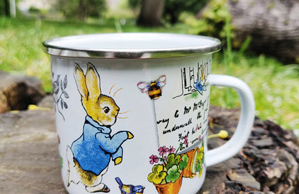 Taza Esmaltada - Peter Rabbit