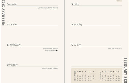 Agenda 2025 Lavender Wildflowers 16 Meses