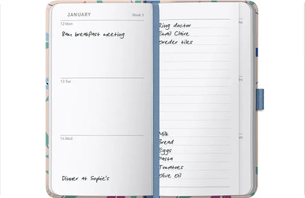 Agenda 2026 Slim Semana Vista 12M - Birds