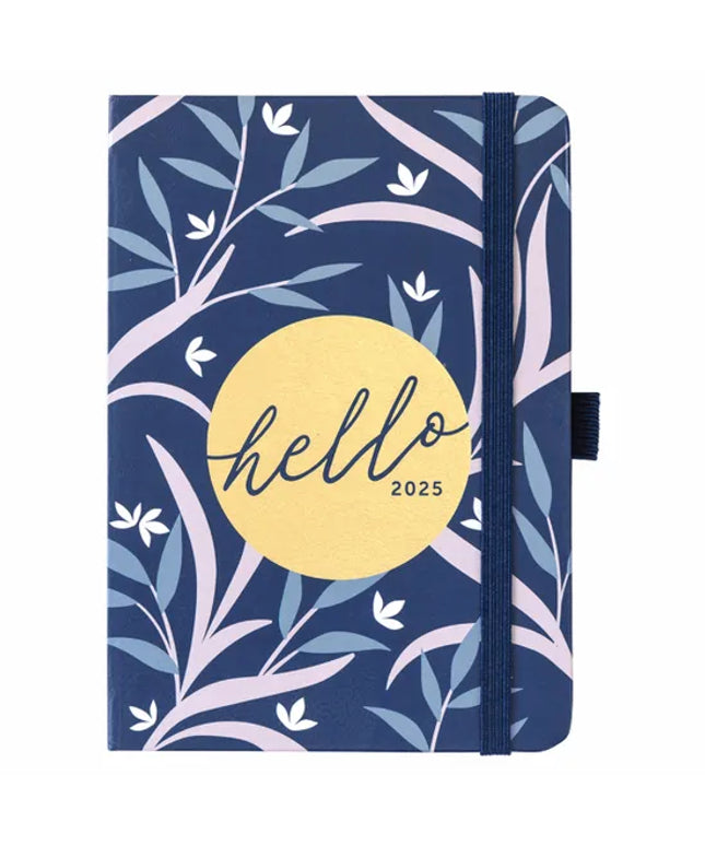 Agenda 2025 Chica 12M Sem Vista - Navy Floral