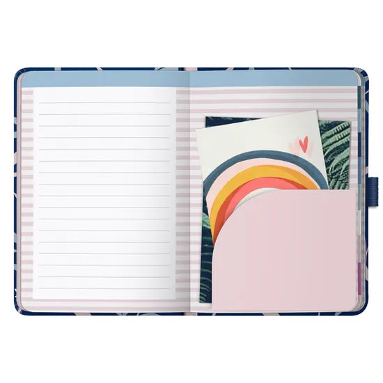 Agenda 2025 Chica 12M Sem Vista - Navy Floral