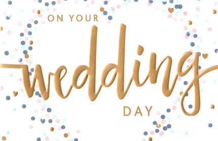 Tarjeta con Sobre Matrimonio On Your Wedding Day