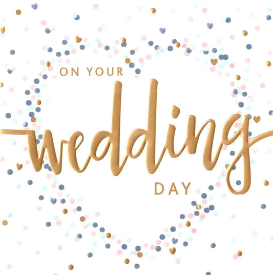 Tarjeta con Sobre Matrimonio On Your Wedding Day